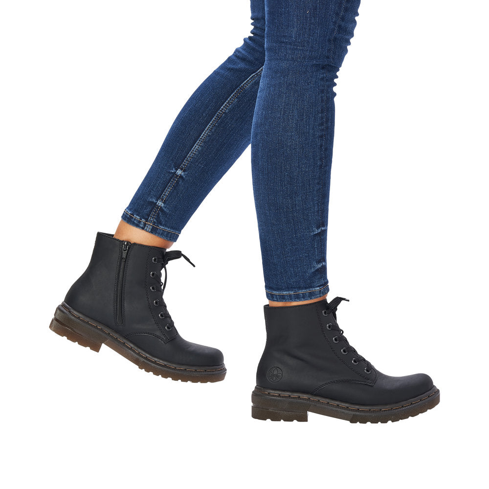 RIEKER 78240 LADIES BOOTS 78240-Footwear-White finn
