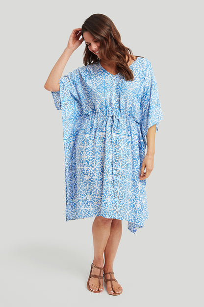 Adini Charly Kaftan Dress Rani Print