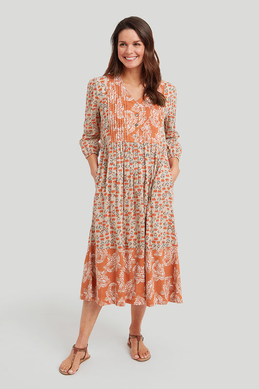 Adini Krista Dress Jaipur Print