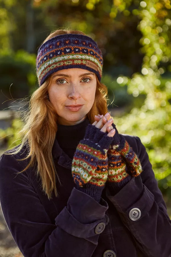Pachamama Colorado Gloves-White finn