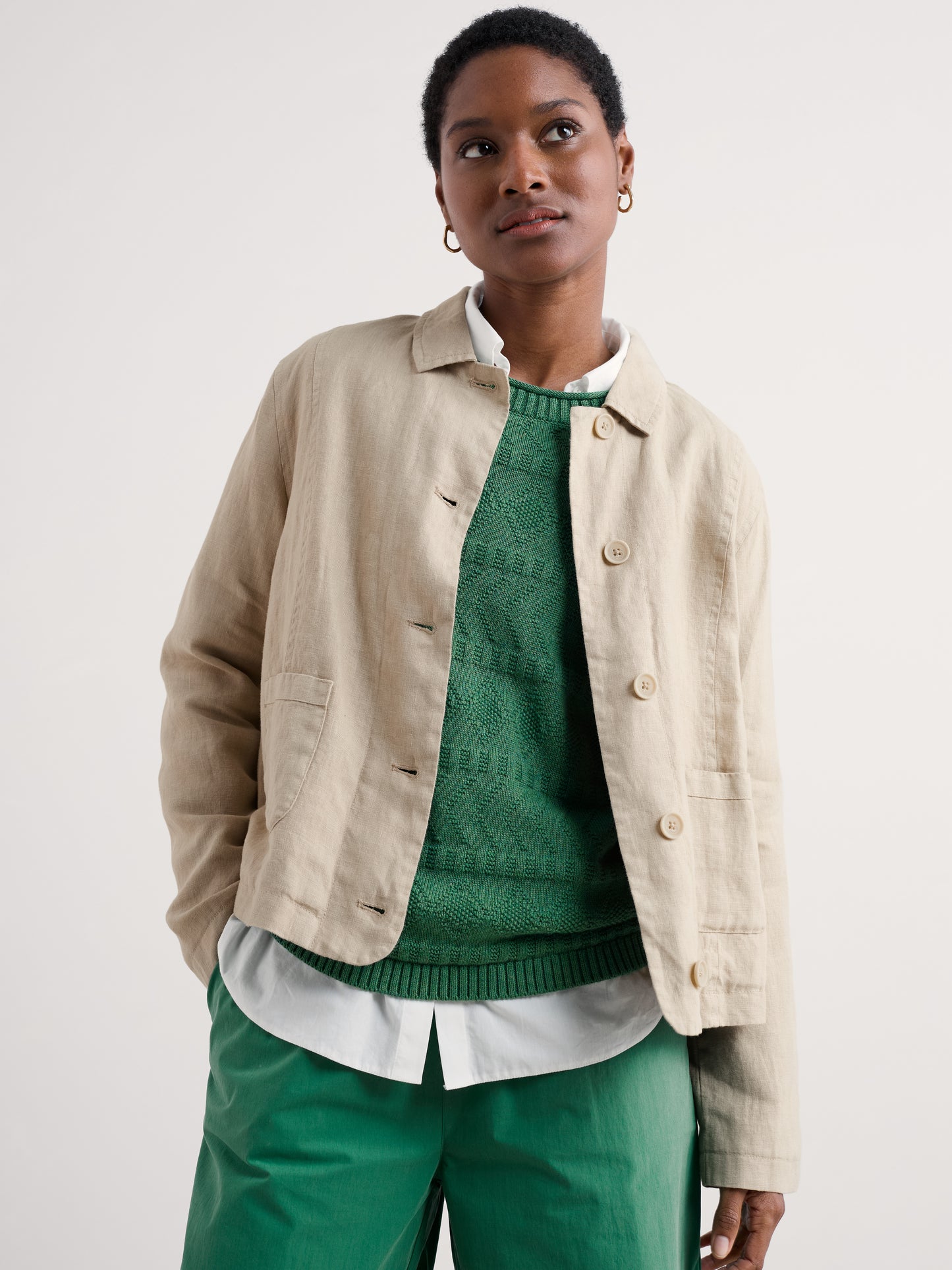Seasalt Arame Jacket-White finn