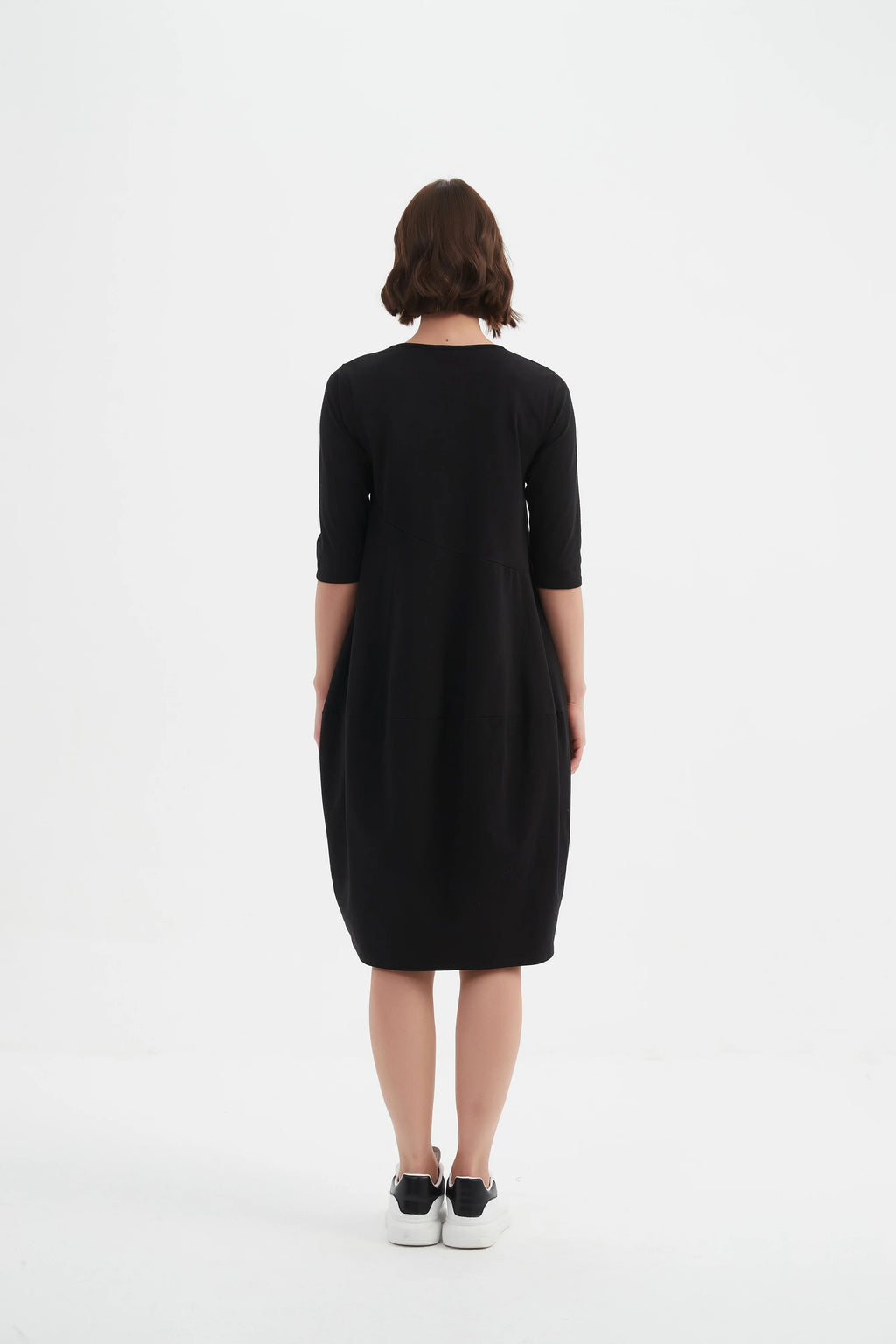 Tirelli Diagonal Seam Winter Dress