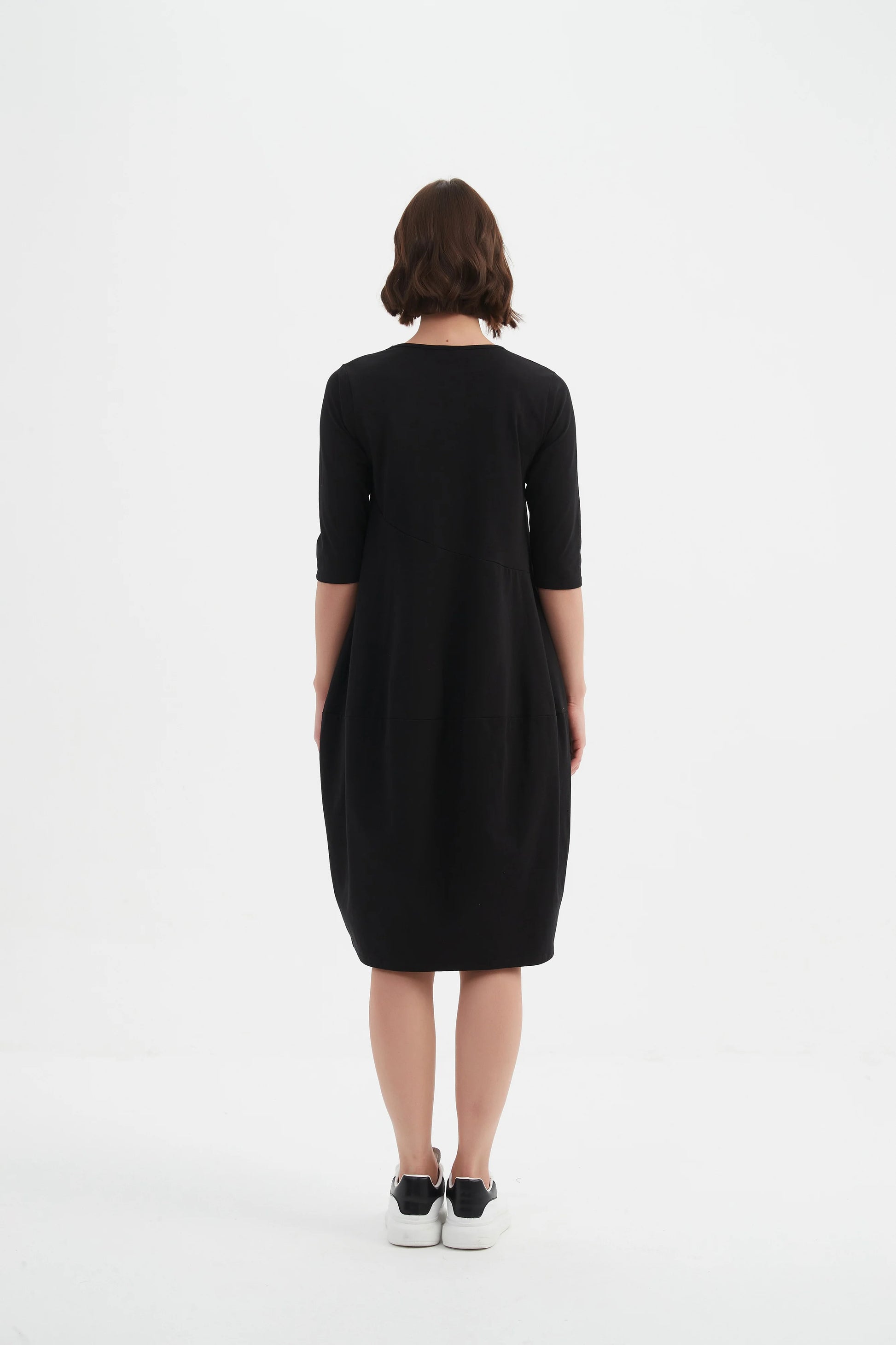Tirelli Diagonal Seam Winter Dress