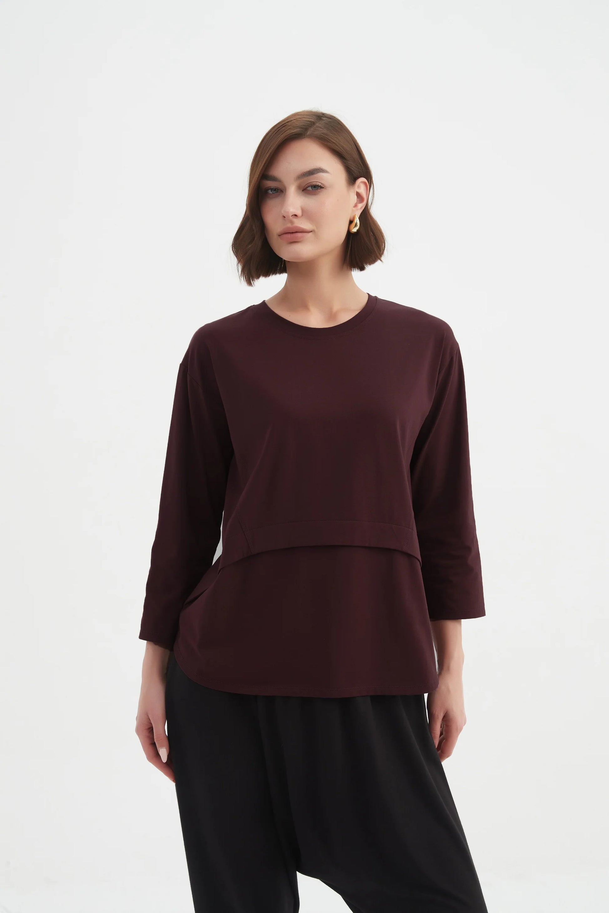 Tirelli Curved Seam Top