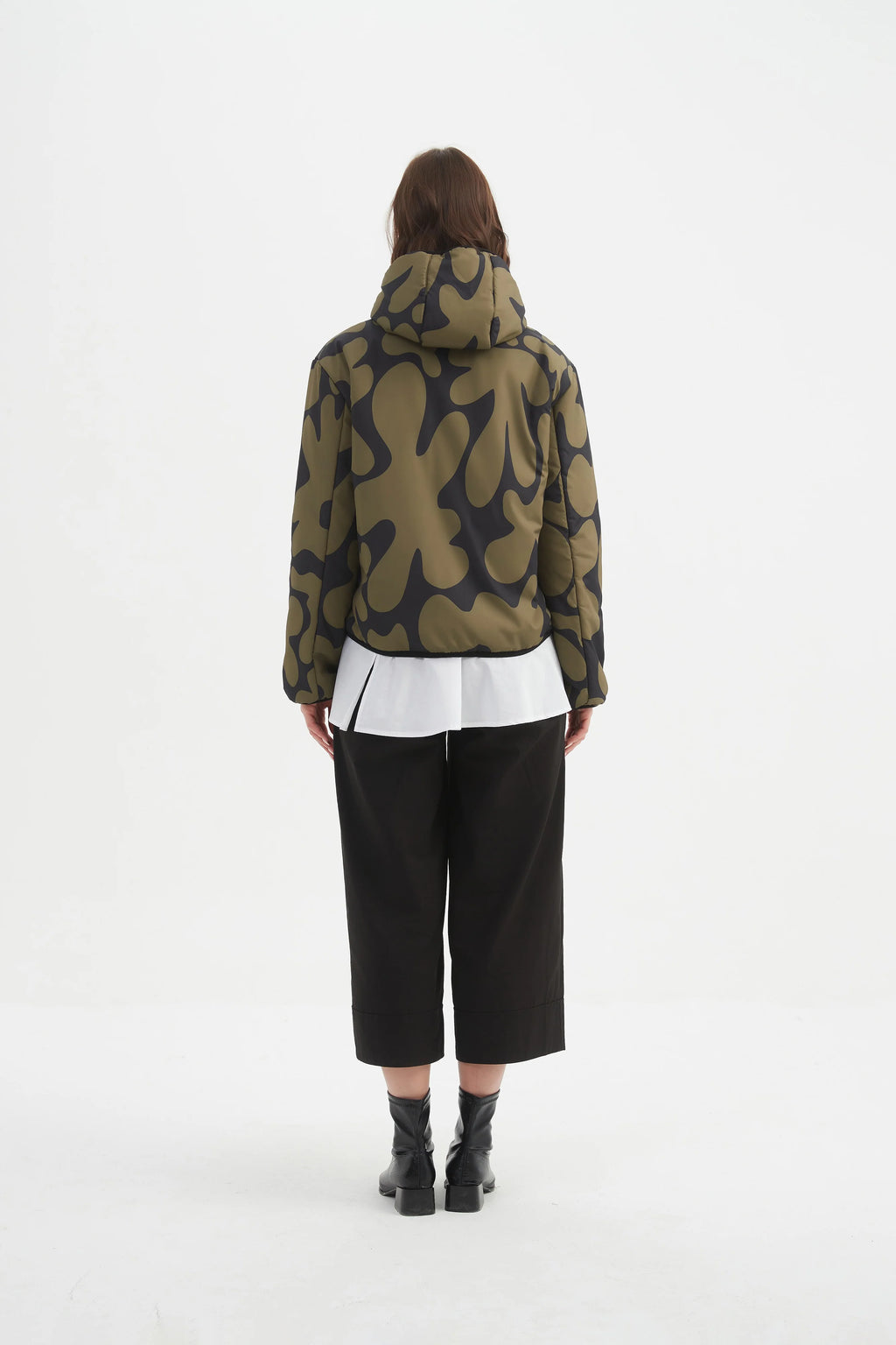 Tirelli Reversible Print Puffer Jacket