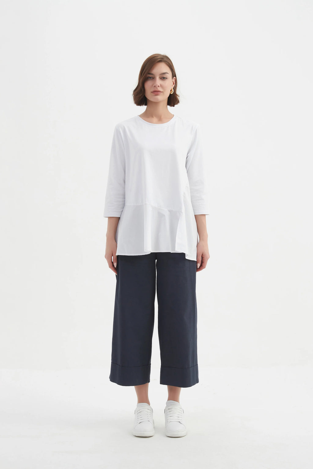 Tirelli Split Hem Combi Top