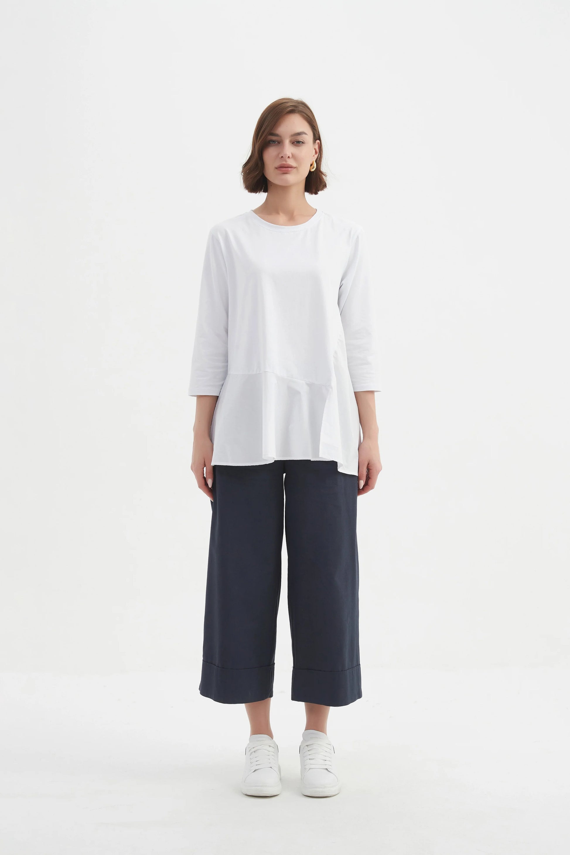 Tirelli Split Hem Combi Top