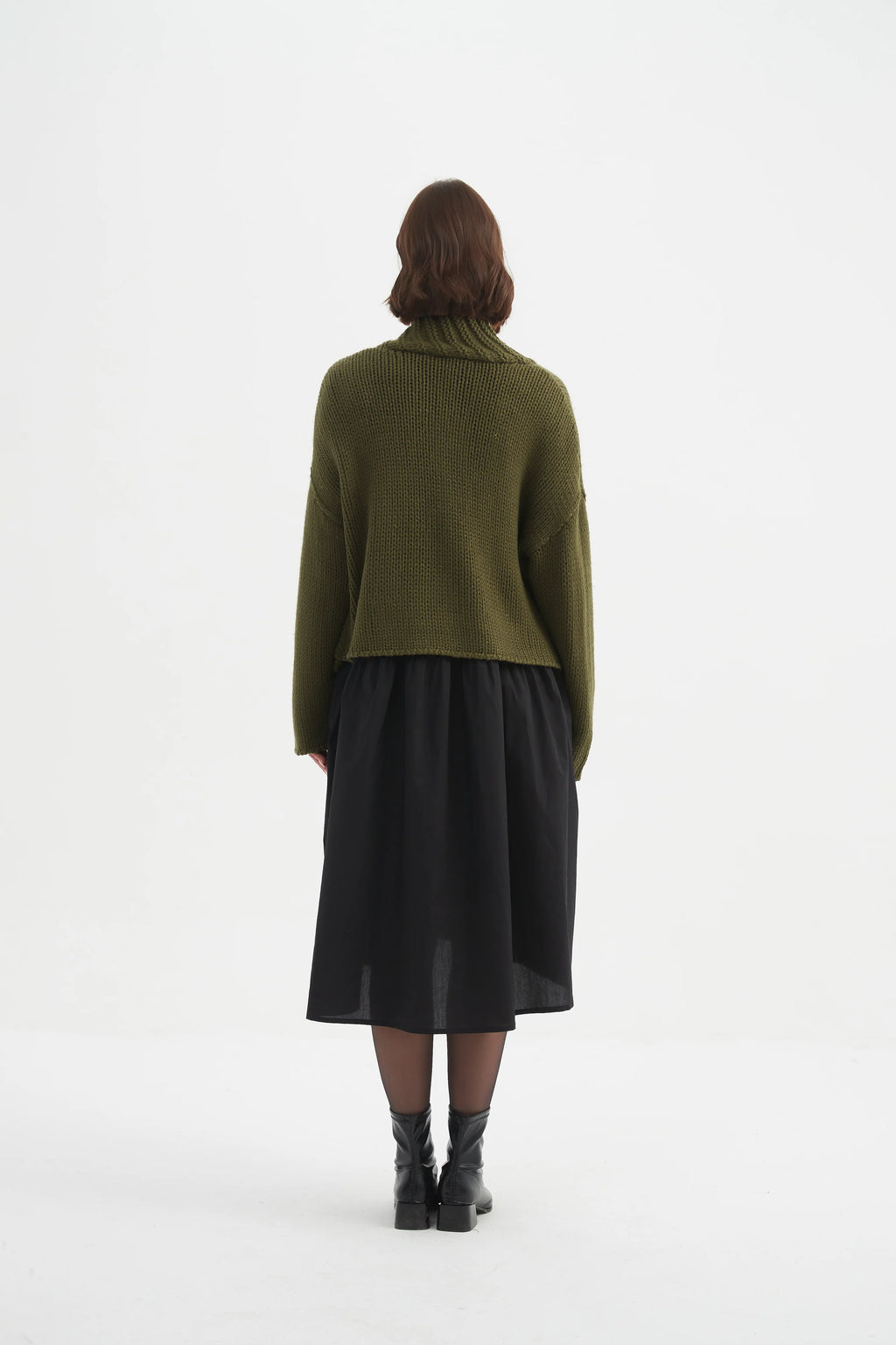 Tirelli Zip Collar Cardigan