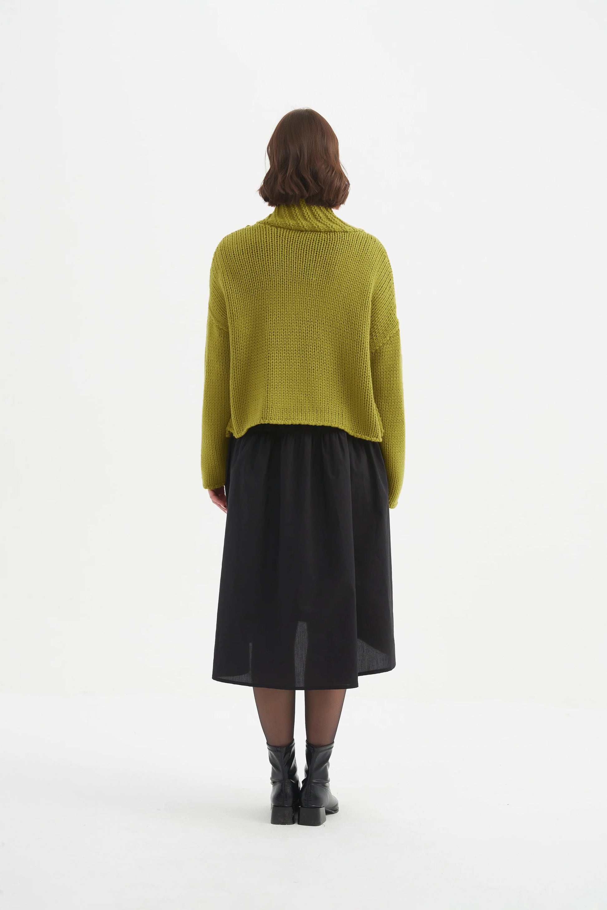 Tirelli Zip Collar Cardigan