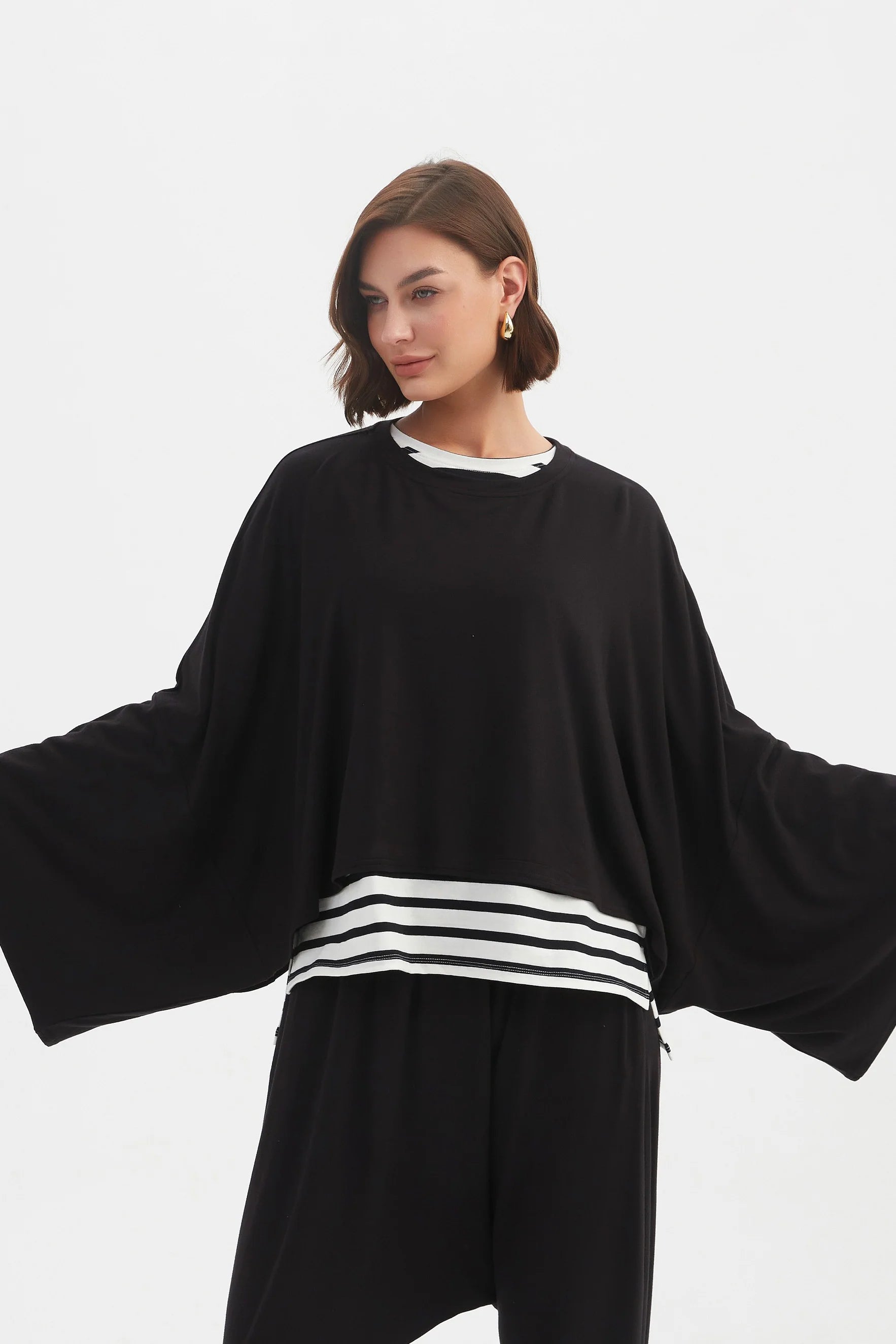 Tirelli Winter Layer Jersey Top-Top-White finn