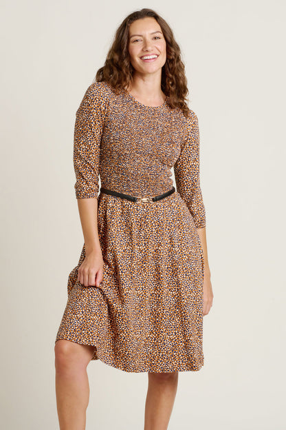 Brakeburn Painted Spot Dress