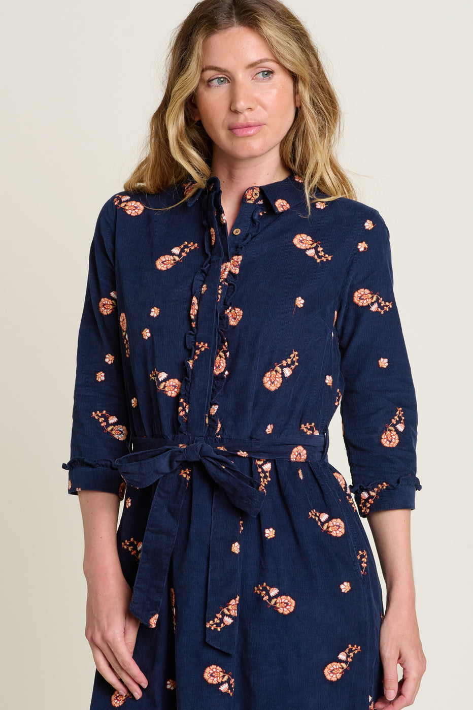 Brakeburn Maeve Maxi Shirt Dress