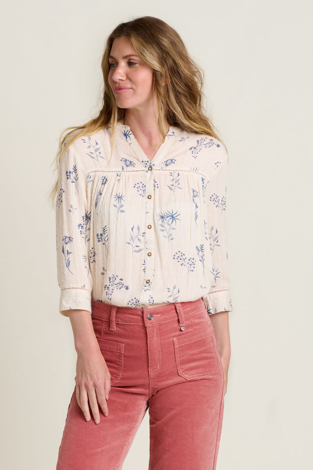 Brakeburn Bella Cream Blouse