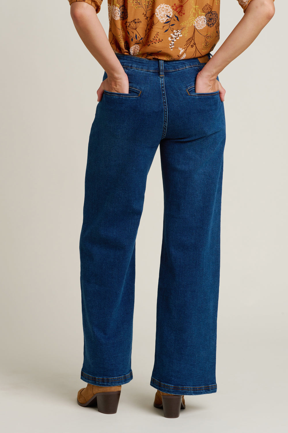 Brakeburn Wide Straight Leg Jeans