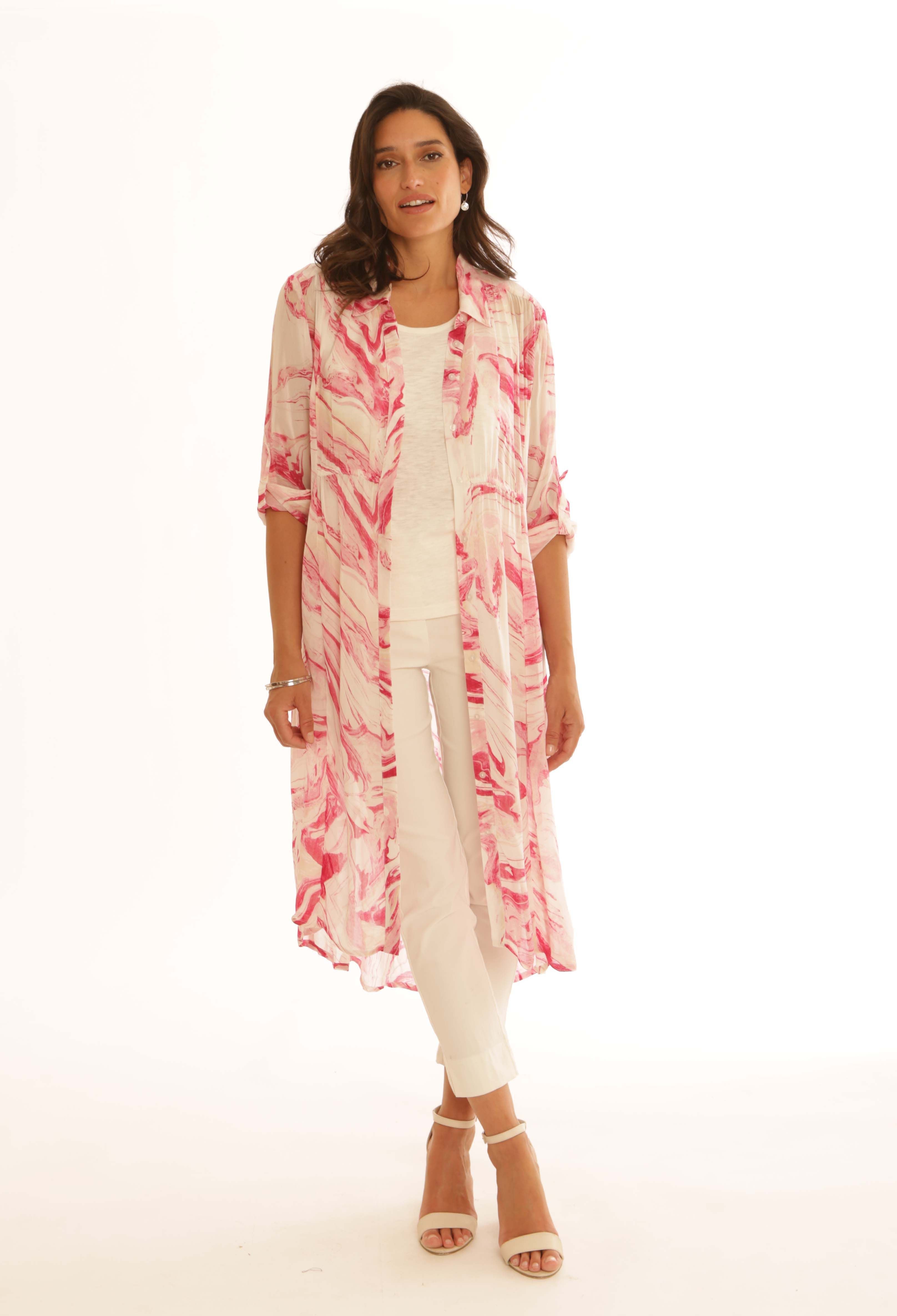 Pomodoro Onyx High Low Dress-Dress-White finn