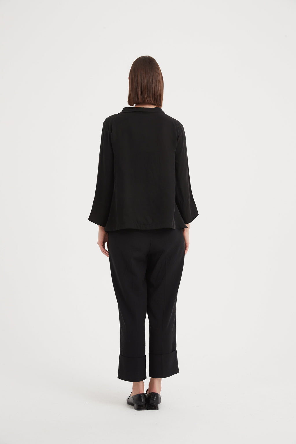 Tirelli Sleeve Mock Neck Top