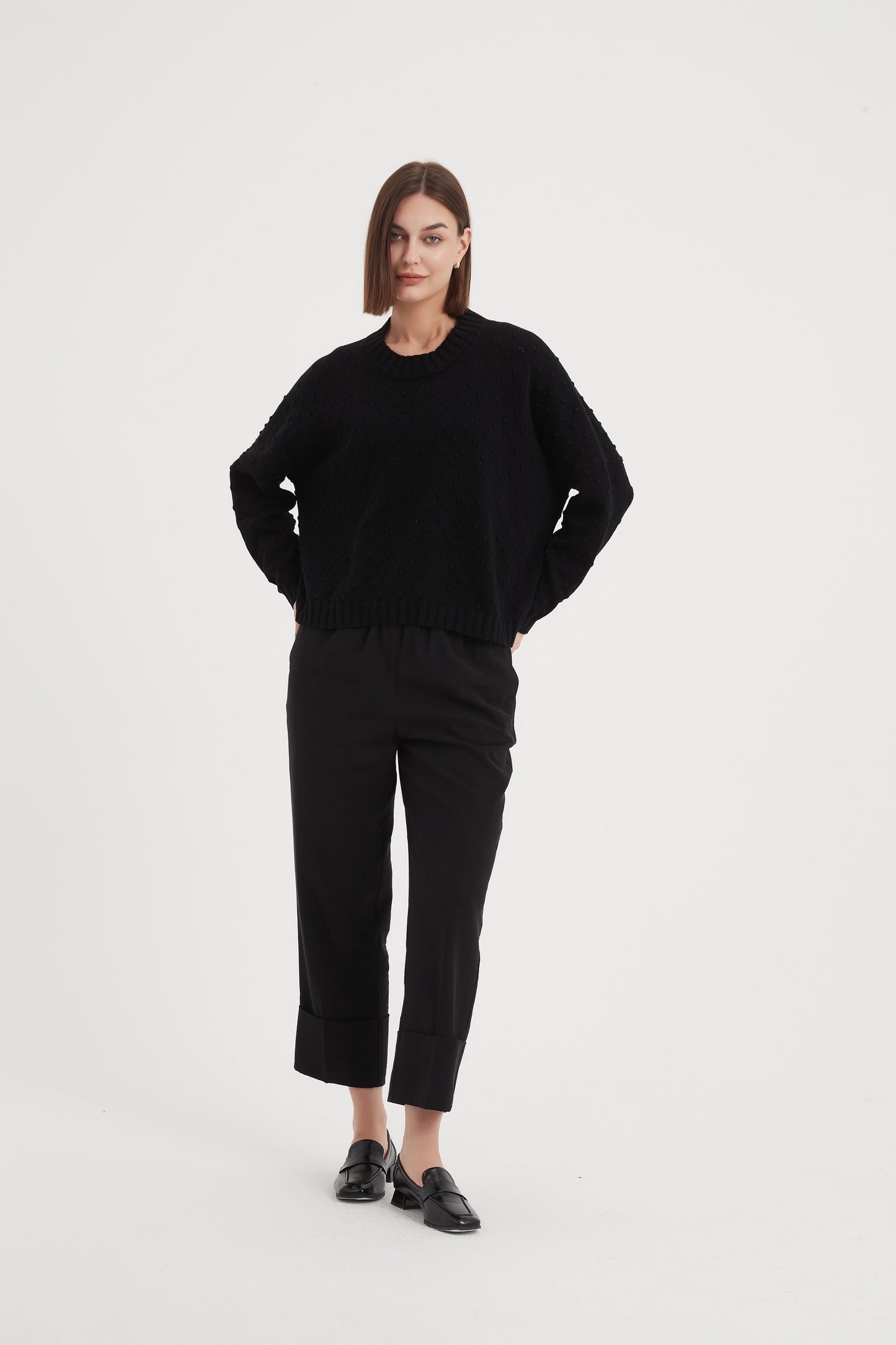 Tirelli Textured Spot Knit