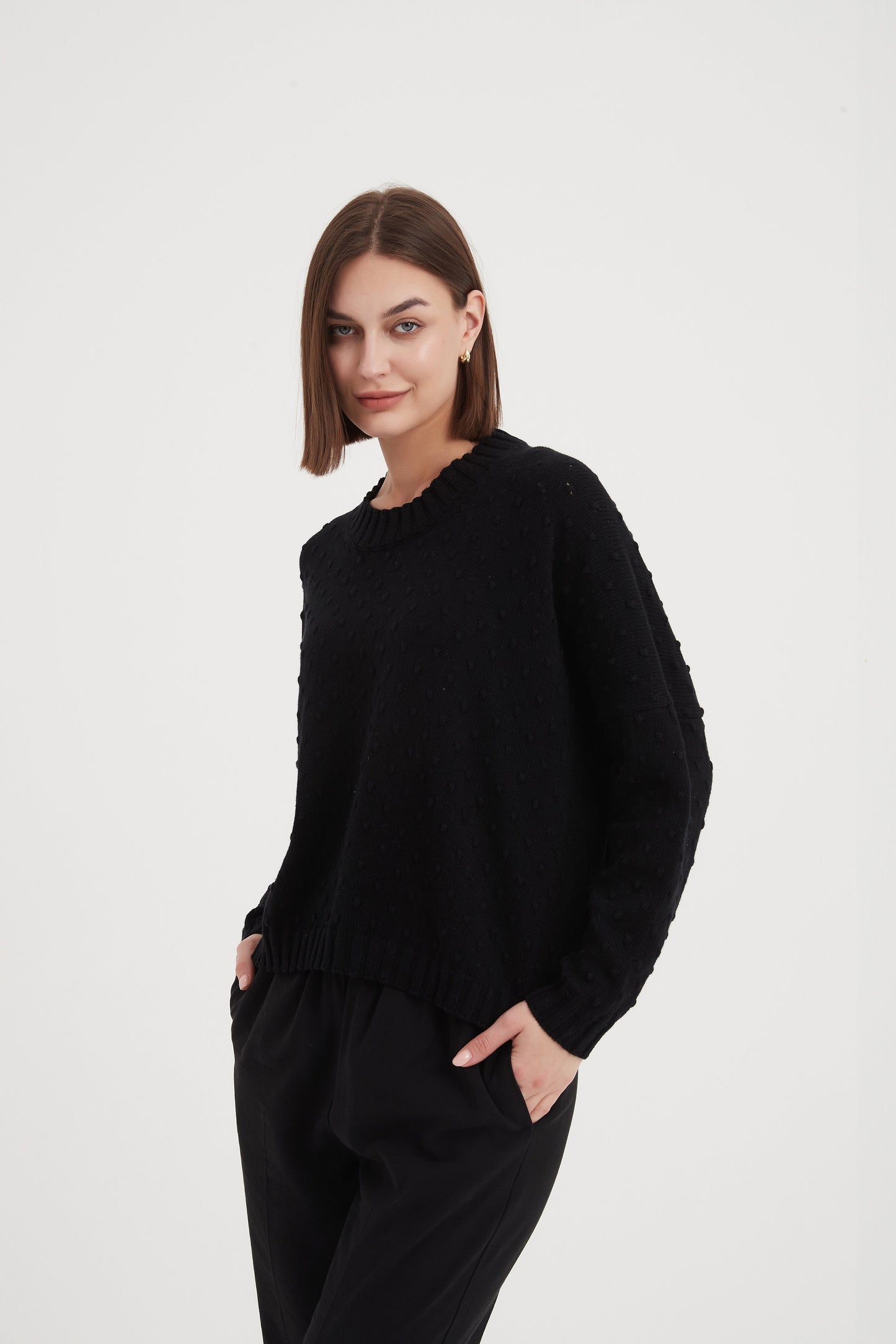 Tirelli Textured Spot Knit