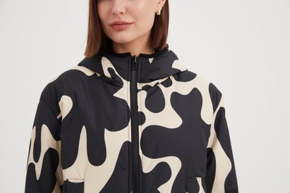 Tirelli Reversible Print Puffer Jacket