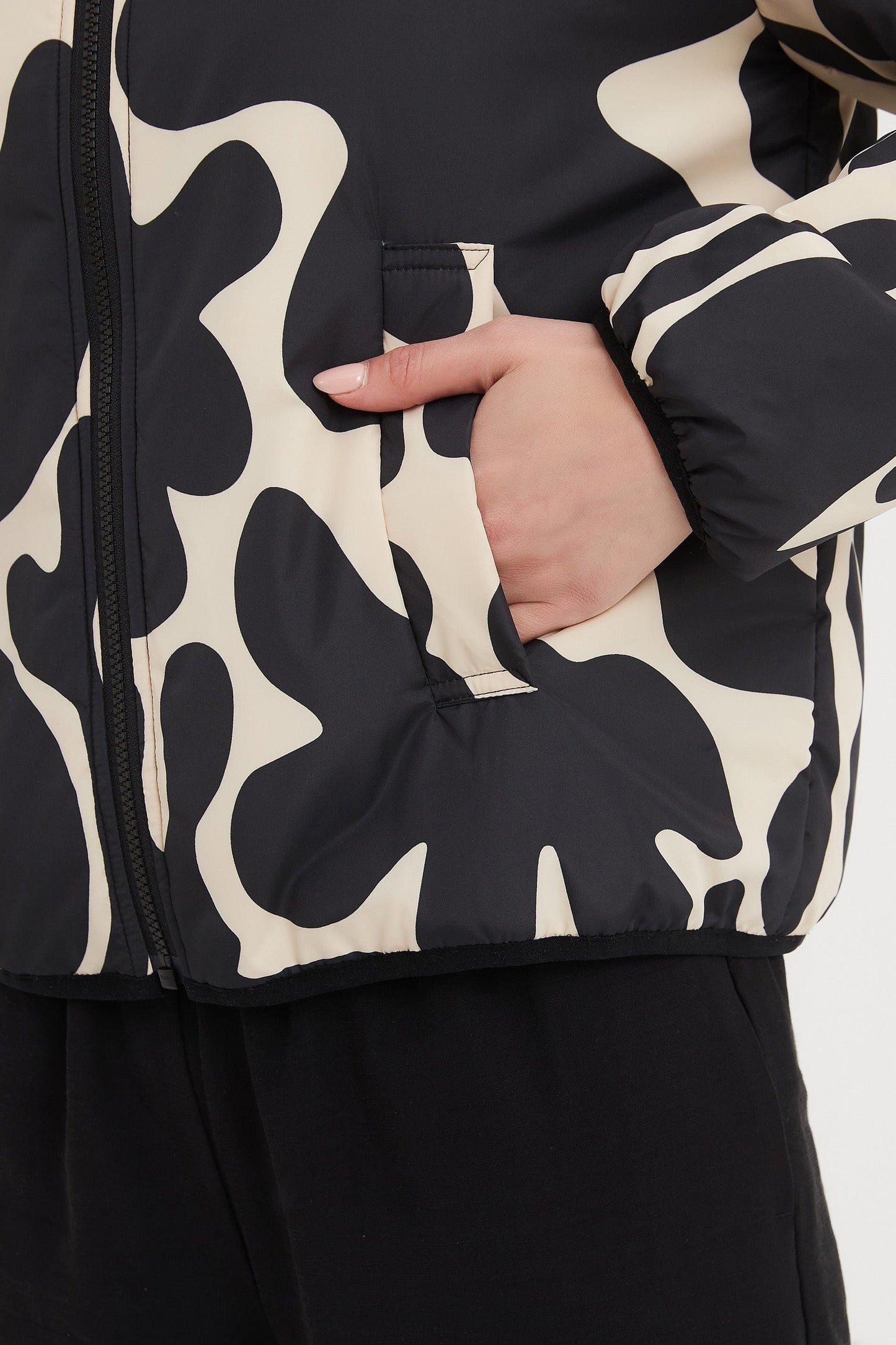 Tirelli Reversible Print Puffer Jacket