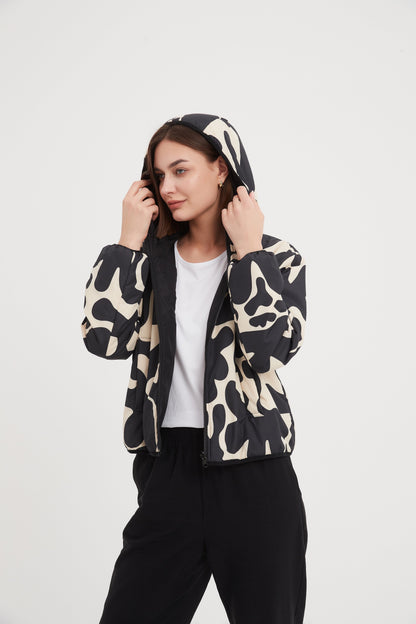 Tirelli Reversible Print Puffer Jacket