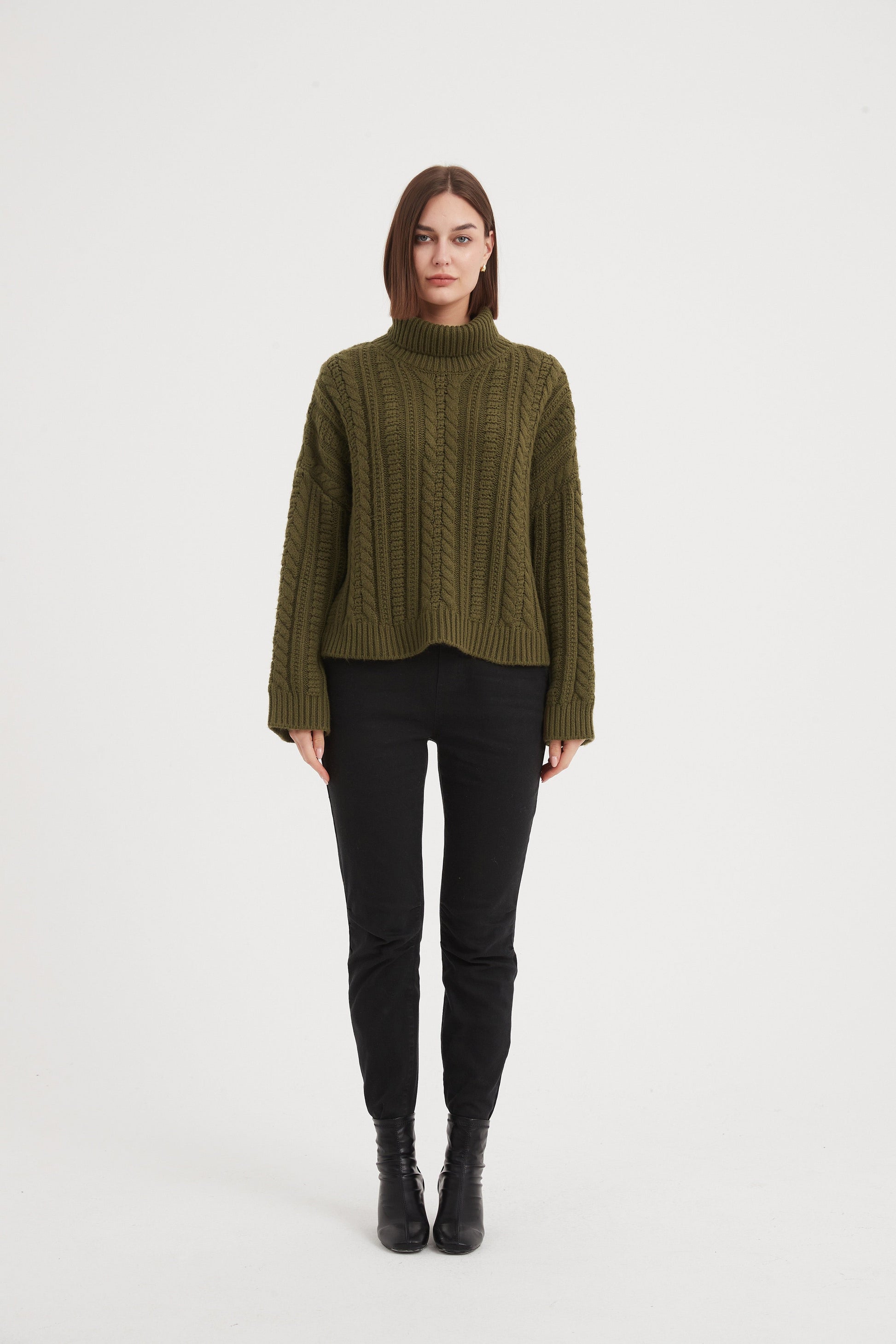 Tirelli Chunky Cable Oversized Knit