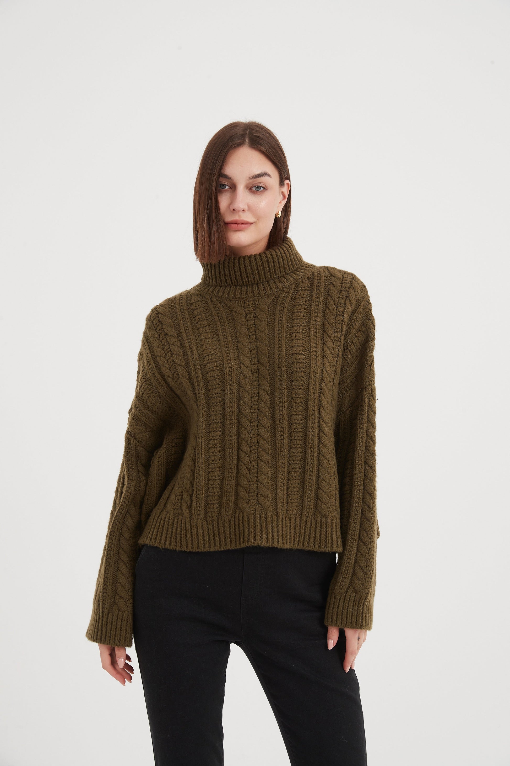Tirelli Chunky Cable Oversized Knit