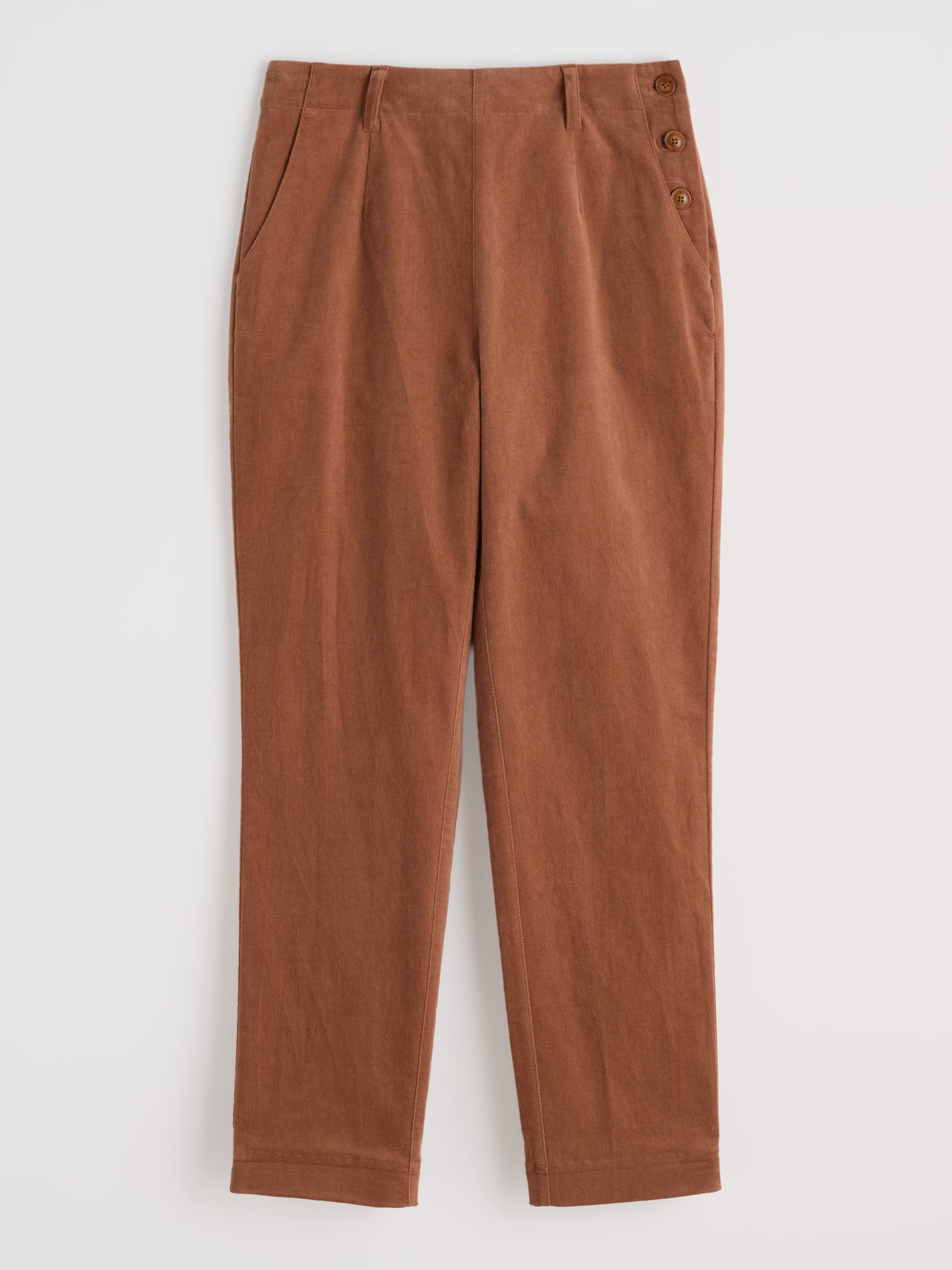 Seasalt Crackington Trouser-White finn -White finn