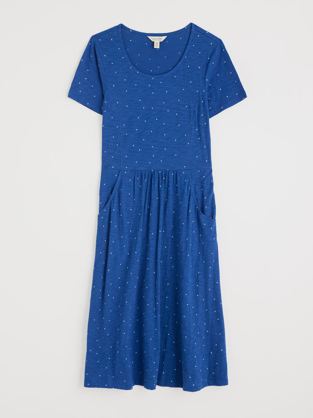 Seasalt Enor Dress Speckle Bright Marine