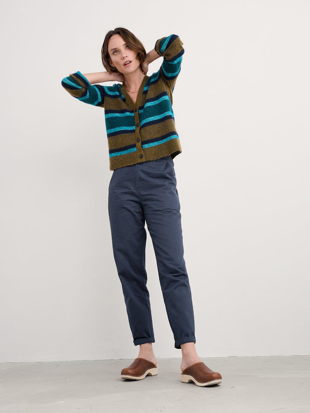 Seasalt Etching V-Neck Cardigan-Seasalt-White finn