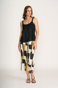Foil Jubilent Pant Art Box Trouser-Foil-White finn