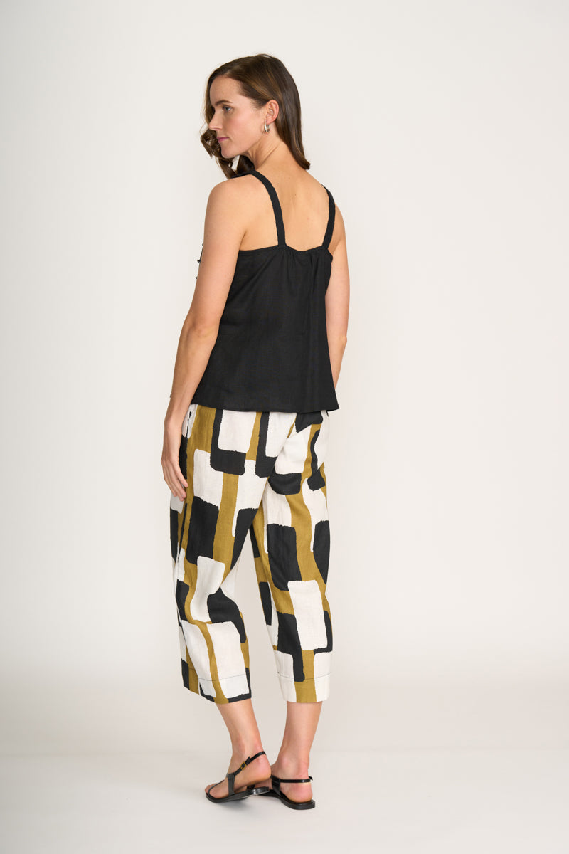 Foil Jubilent Pant Art Box Trouser-Foil-White finn