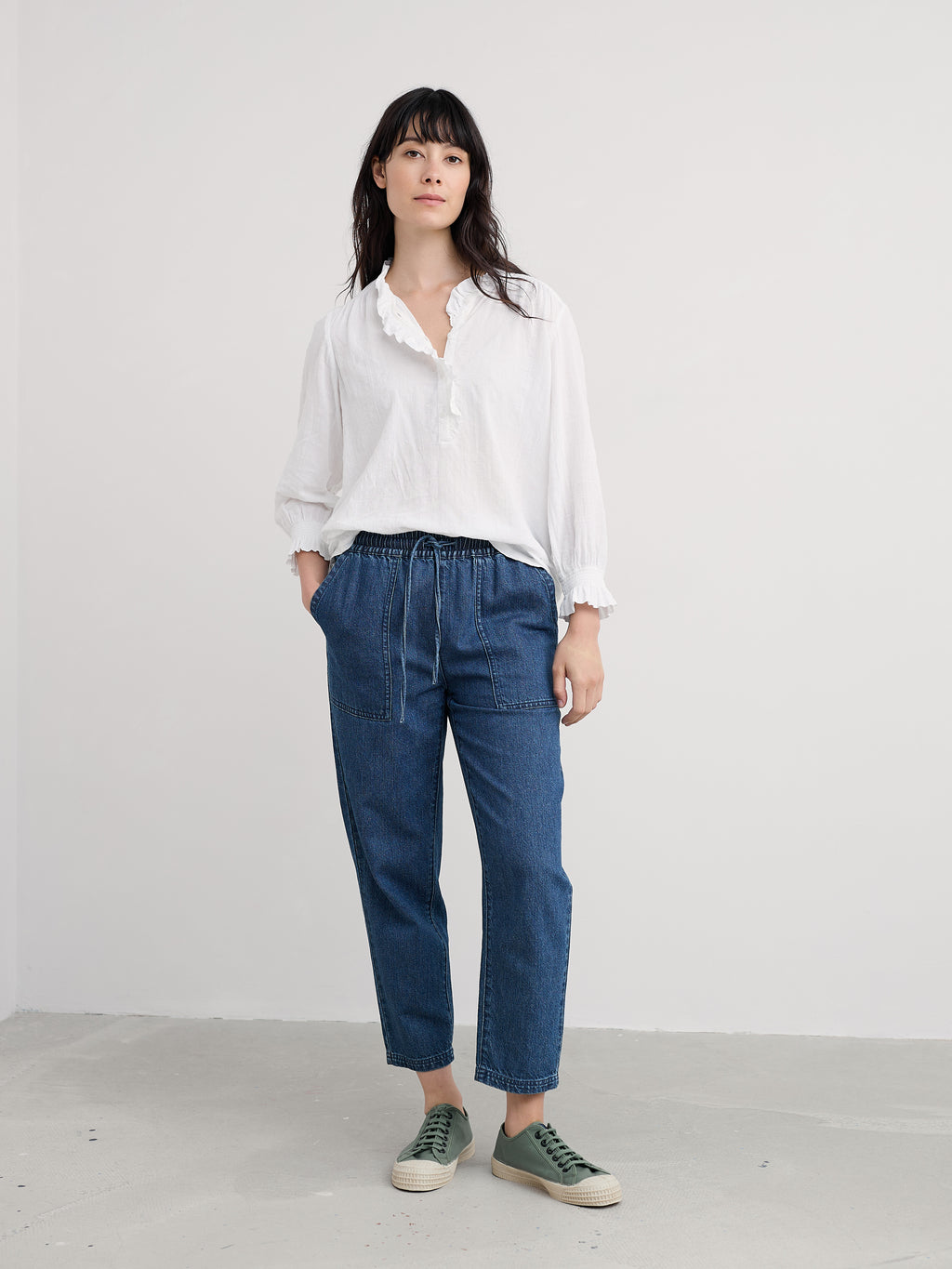 Seasalt Feather Star Top-Seasalt-White finn
