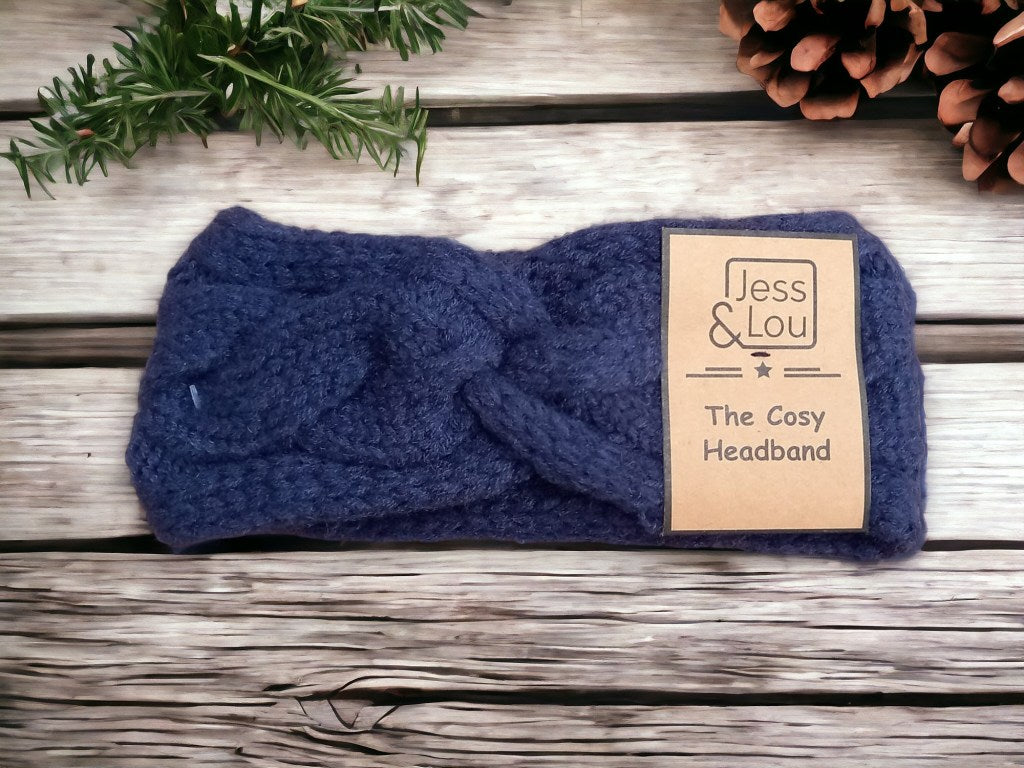 Cosy Cable, Knot Front Headband