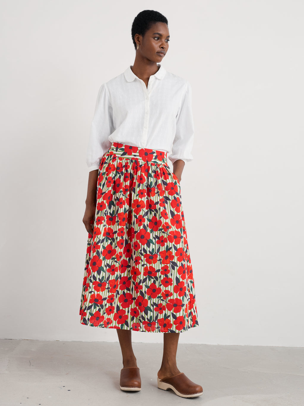 Seasalt Hope Cottage Blouse-Shirts & Tops-White finn