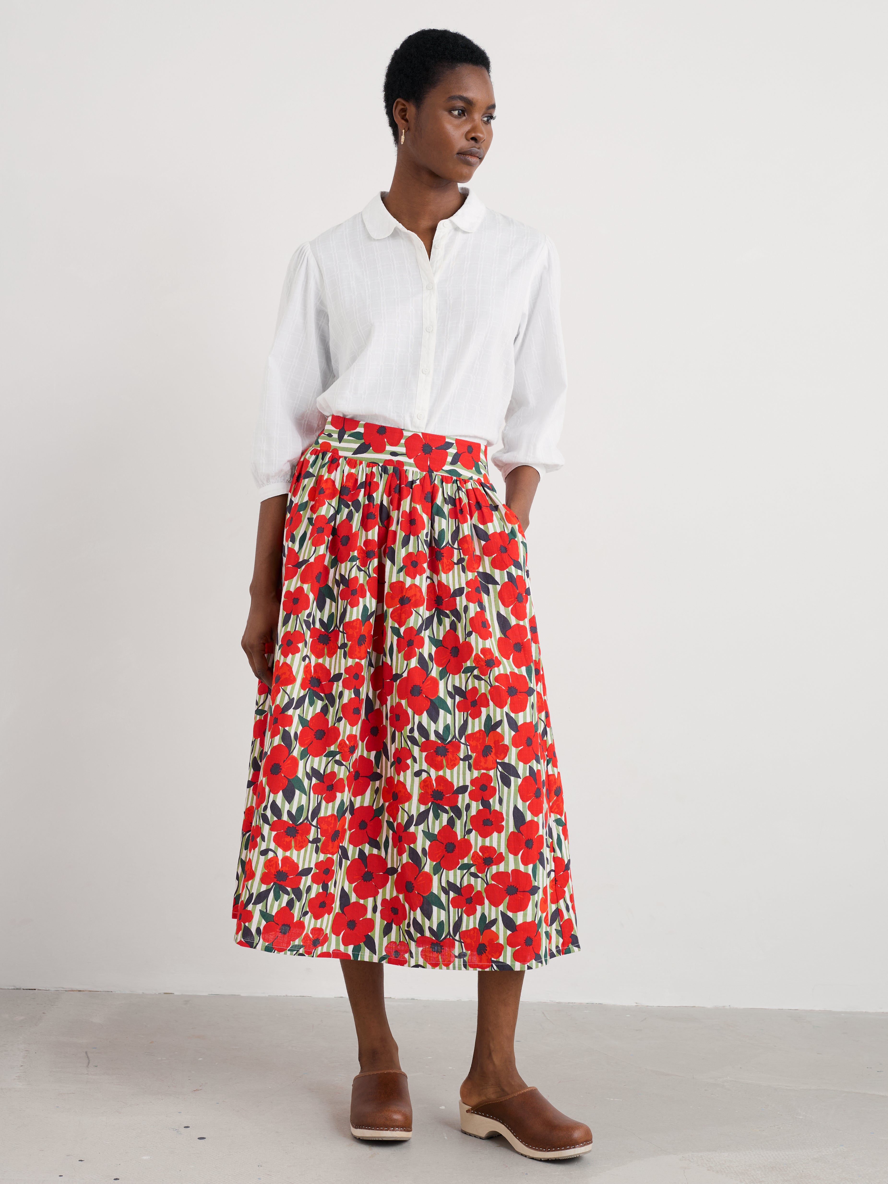 Seasalt Hope Cottage Blouse-Shirts & Tops-White finn