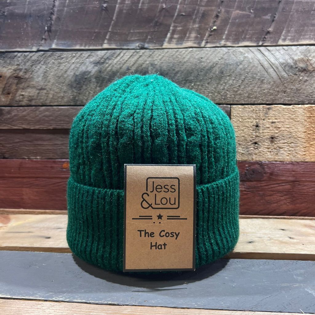 Unisex Cable Beanie Hat-Hat-White finn