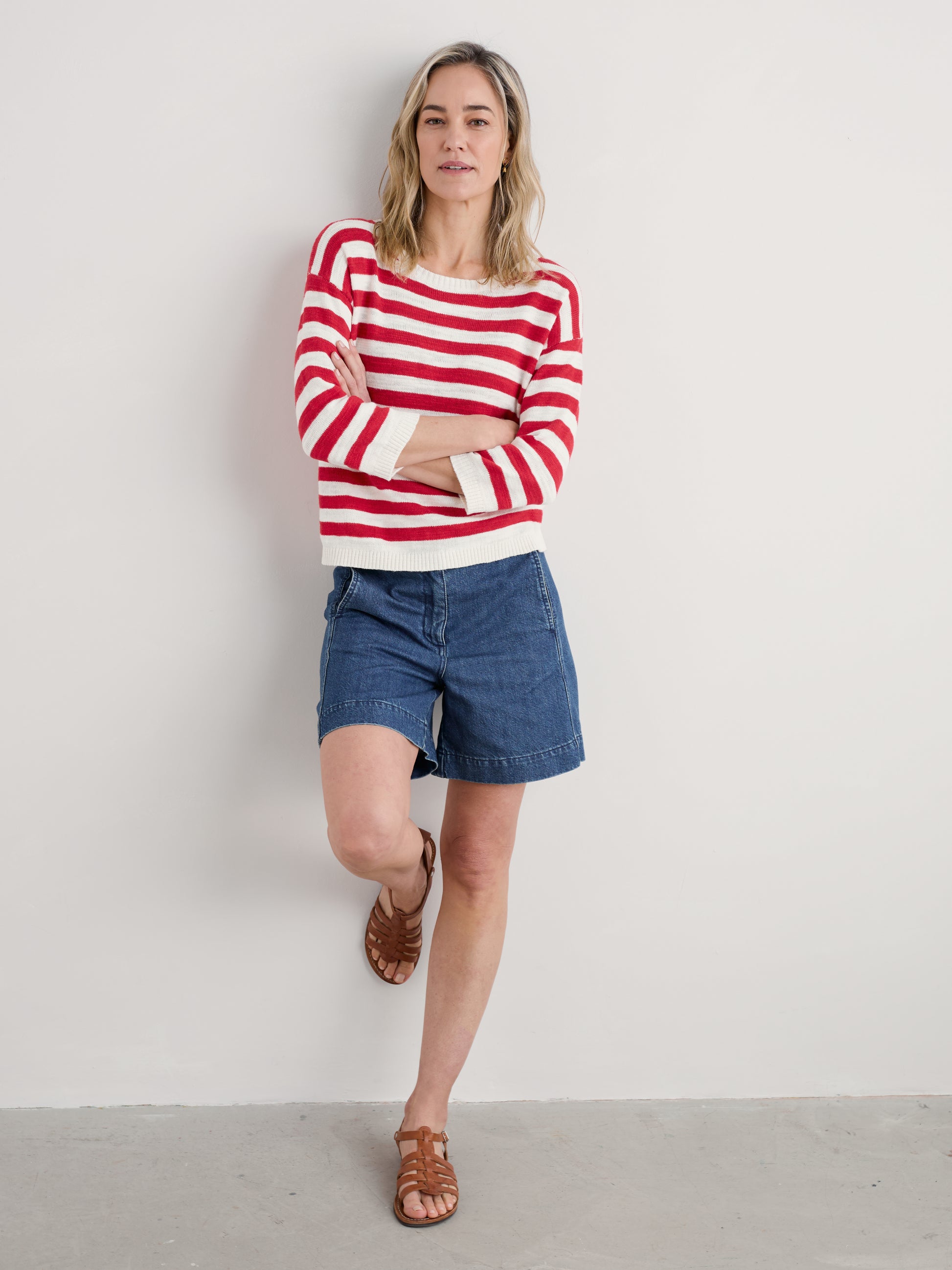 Seasalt Knavock Striped Jumper