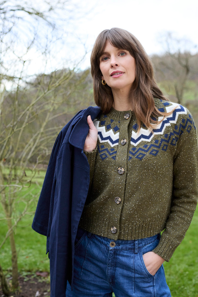 Lily and Me Fitz Fairisle Cardigan