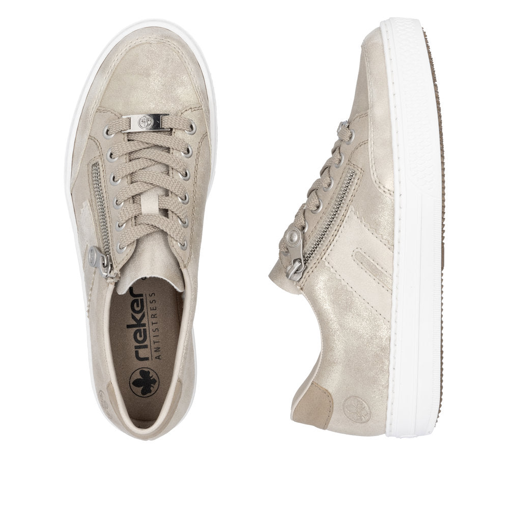 Rieker Trainer L5903-Footwear-White finn