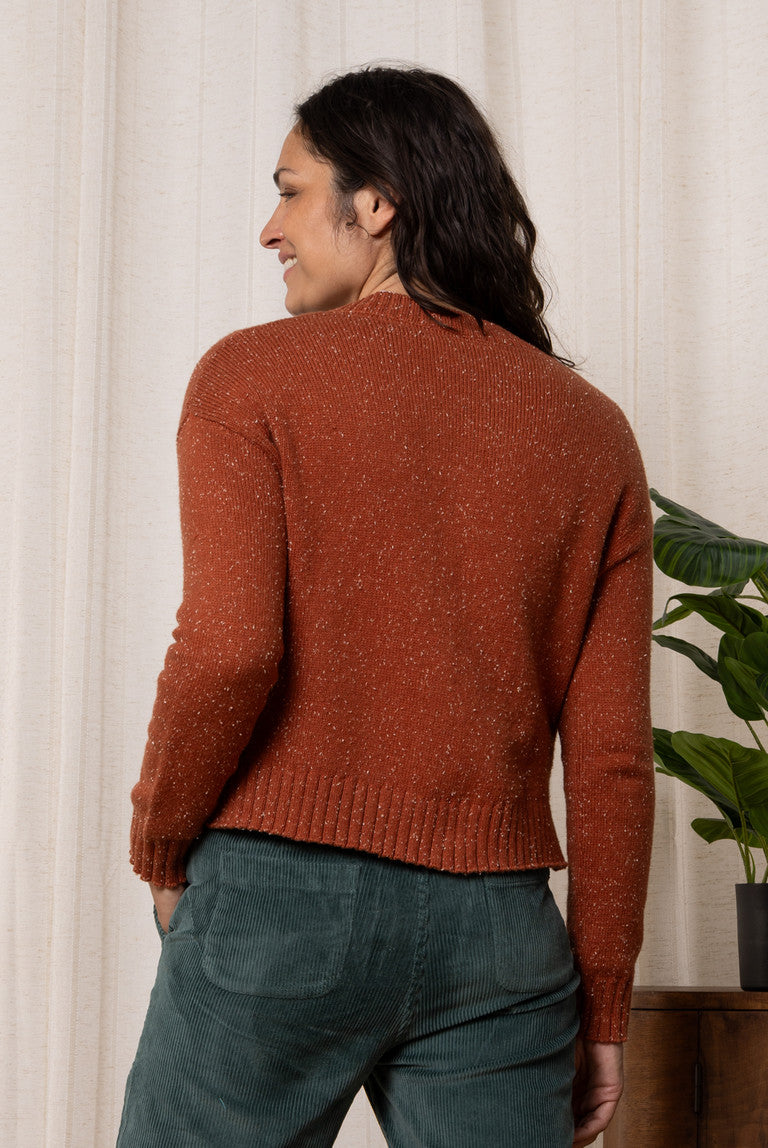 Lily and Me June Neppy Knit Cardigan-Cardigan-White finn