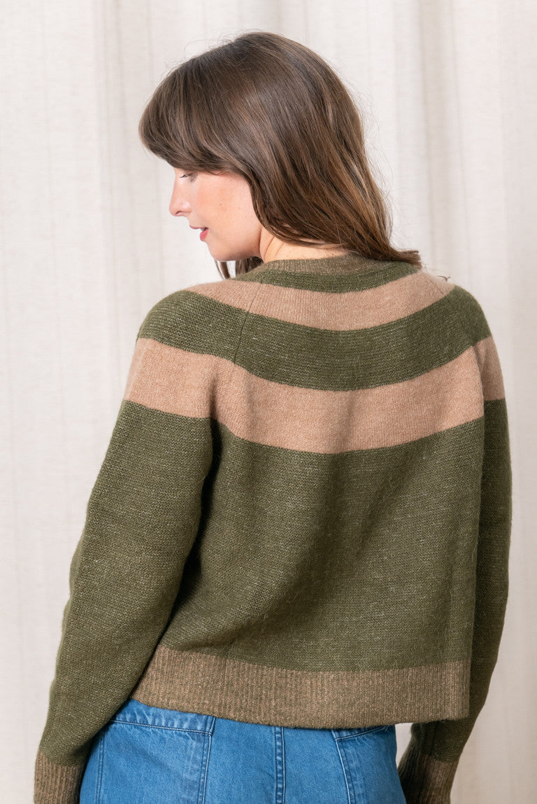 Millie Colourblock Cardigan