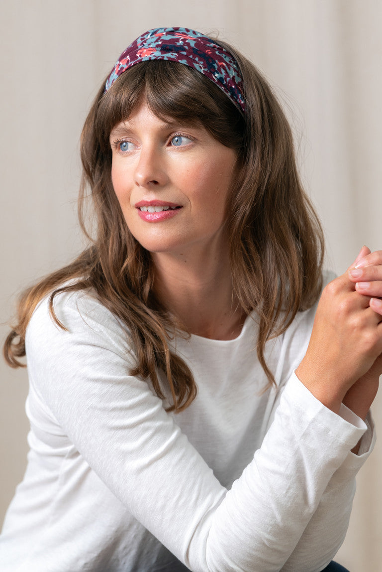 Lily and Me Multiband Hedgerow-Headband-White finn