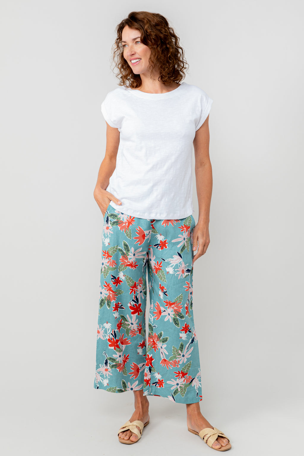 Lily and Me Greta Trouser Serena-White finn