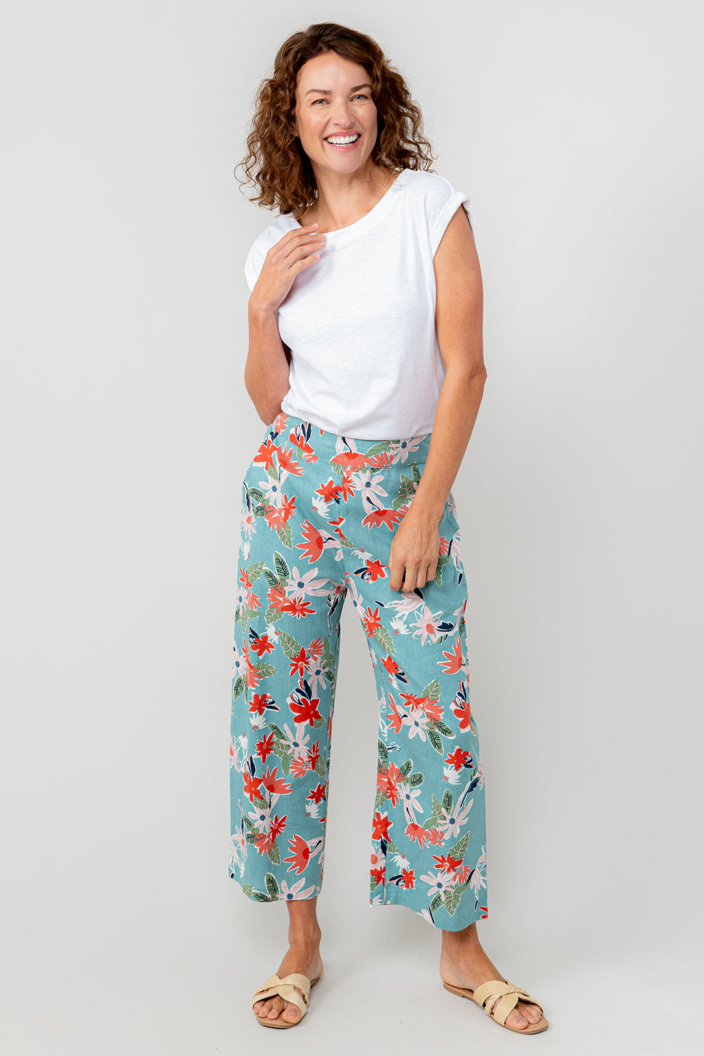 Lily and Me Greta Trouser Serena-White finn