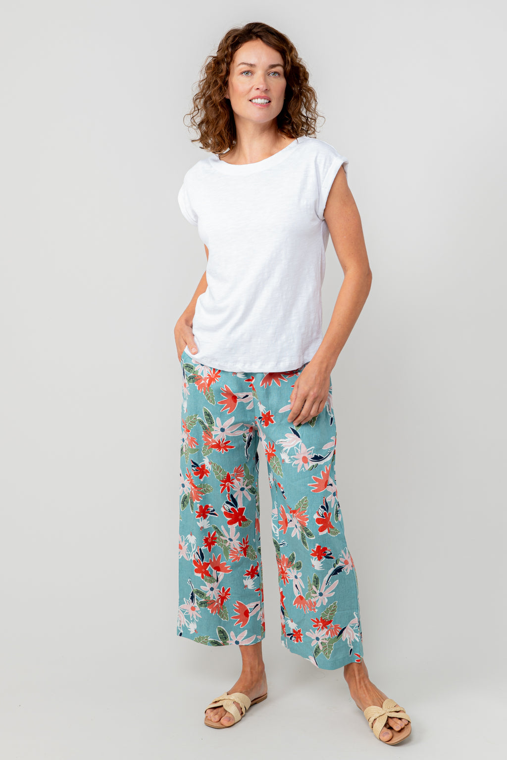 Lily and Me Greta Trouser Serena-White finn