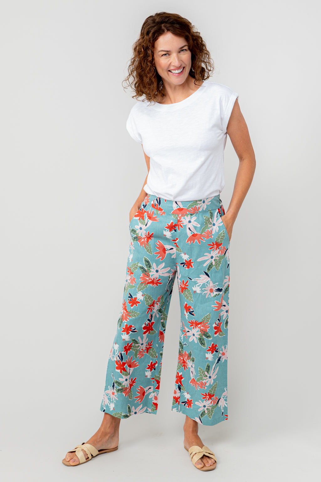 Lily and Me Greta Trouser Serena-White finn