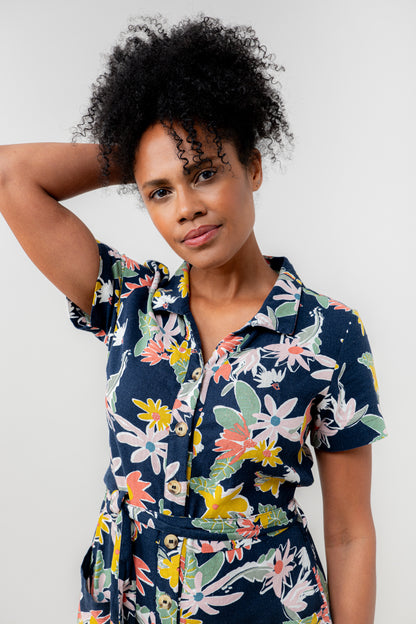 Lily and Me Josie Jumpsuit Serena-White finn