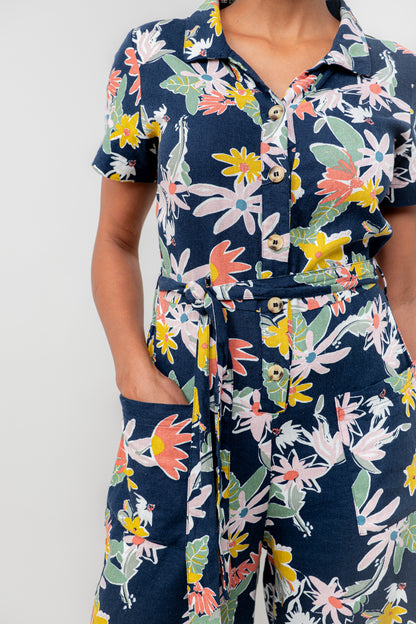 Lily and Me Josie Jumpsuit Serena-White finn