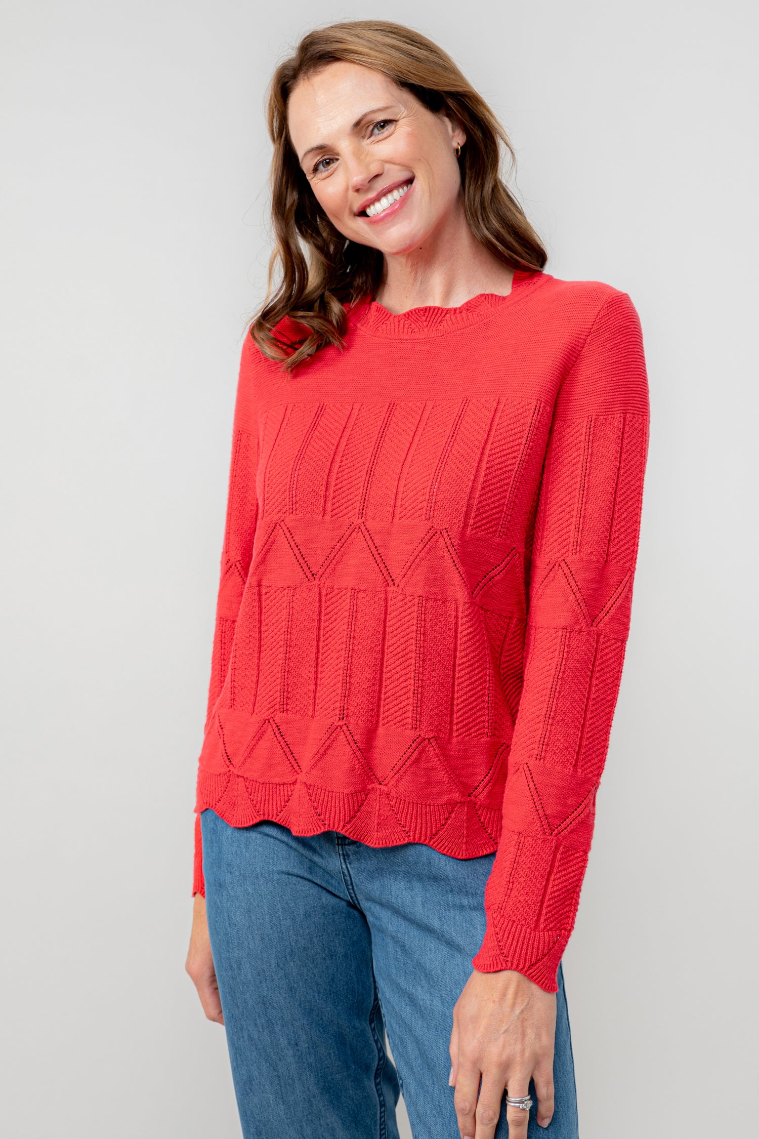 Lily and Me Rosie Jumper Plain-Jumper-White finn